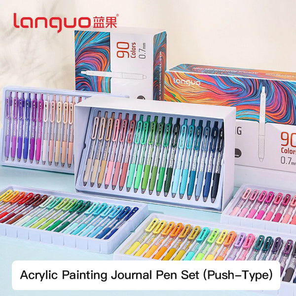 Smooth Retractable Gel Pens Set