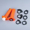 Universal 22mm Lock-On Handlebar Grips for Dirt Bikes & Motorcycles