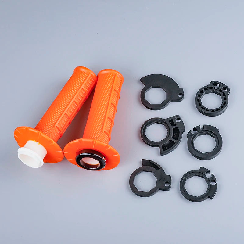 Universal 22mm Lock-On Handlebar Grips for Dirt Bikes & Motorcycles