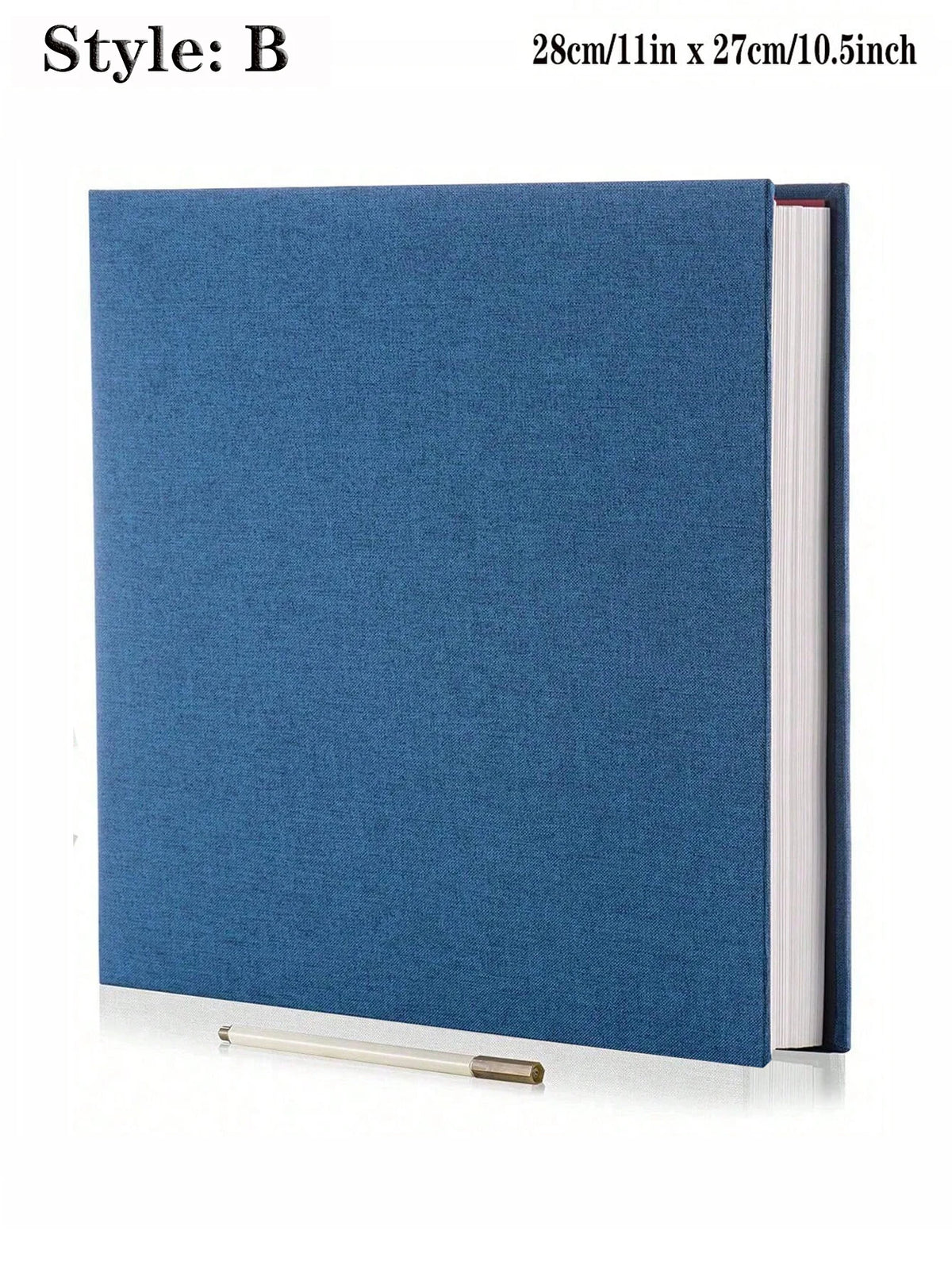 Linen Self-Adhesive Photo Album for Scrapbooking and DIY