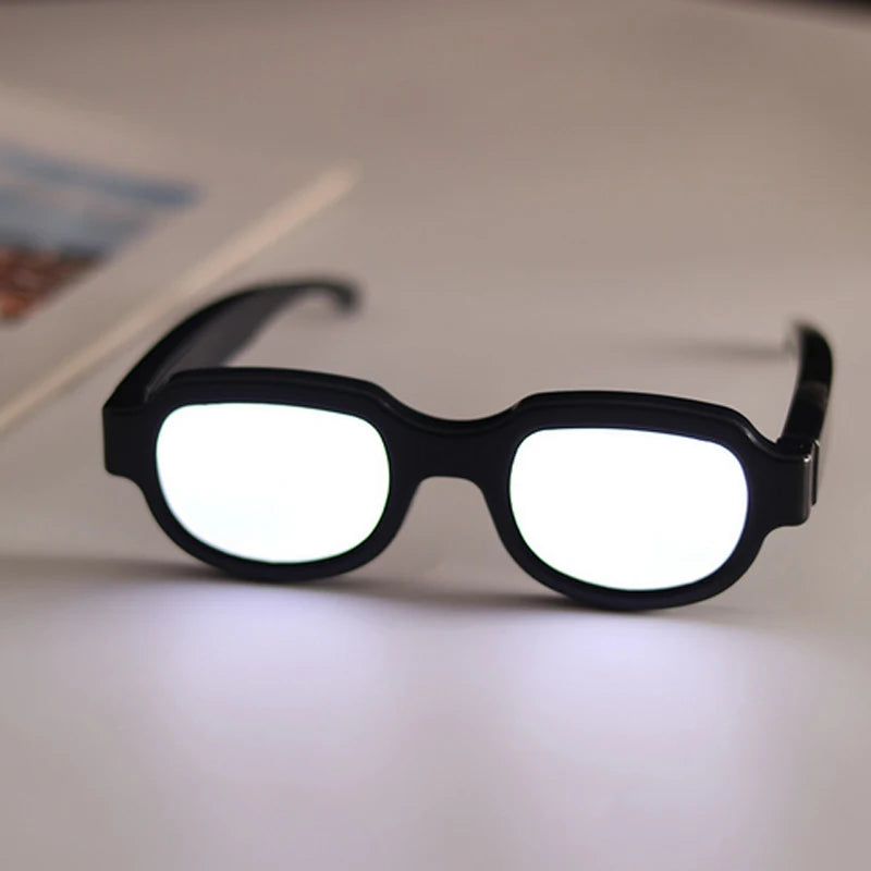 LED Glowing Glasses and Bowtie Set for Cosplay and Parties