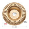 4-Inch Woodworking Sanding Shaping Disc for Angle Grinder
