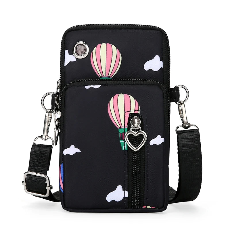 Slim Nylon Crossbody Bag for Everyday Essentials