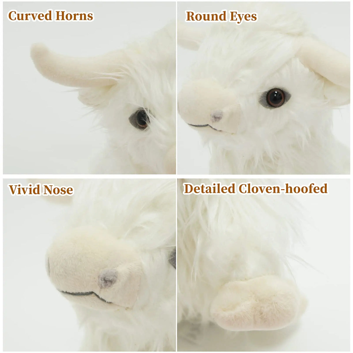 Adorable Highland Cow Plush Toy – Soft and Cuddly 25cm Companion