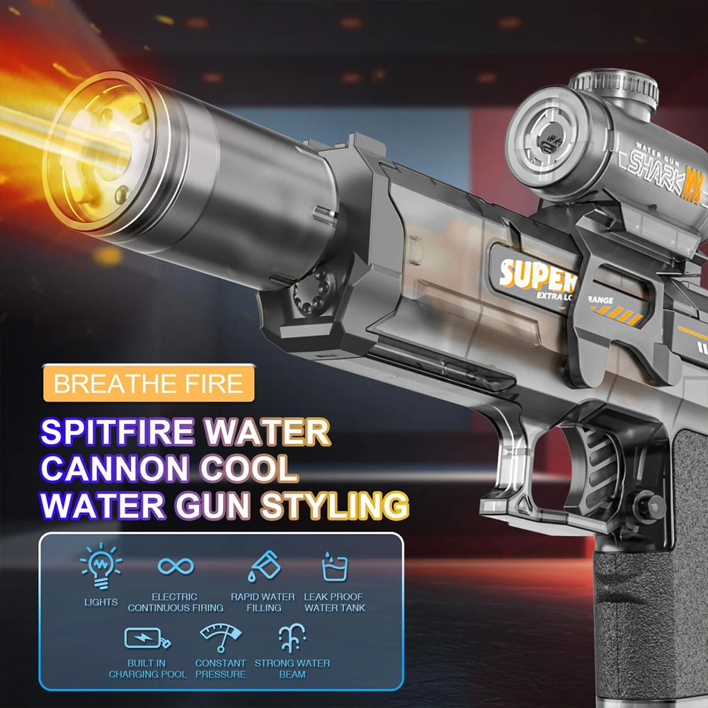 Electric Water Gun Blaster for Outdoor Summer Fun
