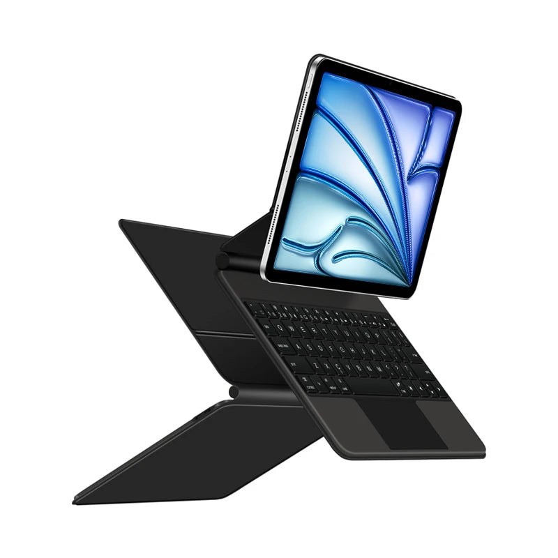 iPad Magic Keyboard Case with Backlit Keys and Touchpad