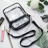 Clear Crossbody Bag – Stadium Approved Transparent PVC Purse