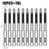 Magnetic Cross Head Screwdriver Bit Set (S2 Steel, Anti-Slip)