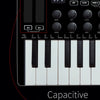 Portable 25-Key MIDI Controller with Pads and Wireless Connectivity