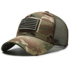 Gorra de béisbol con Camuflaje de Bandera Bordada