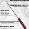 4-Piece Oil Seal Hook Removal Tool Set for O-Rings and Gaskets