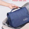 Hanging Toiletry Bag with Waterproof Oxford Fabric and Large Capacity