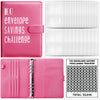 A5 Money Savings Challenge Binder with Cash Envelopes