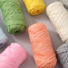Elastic T-Shirt Yarn for Crochet and Knitting (2-Pack, 50m Each)