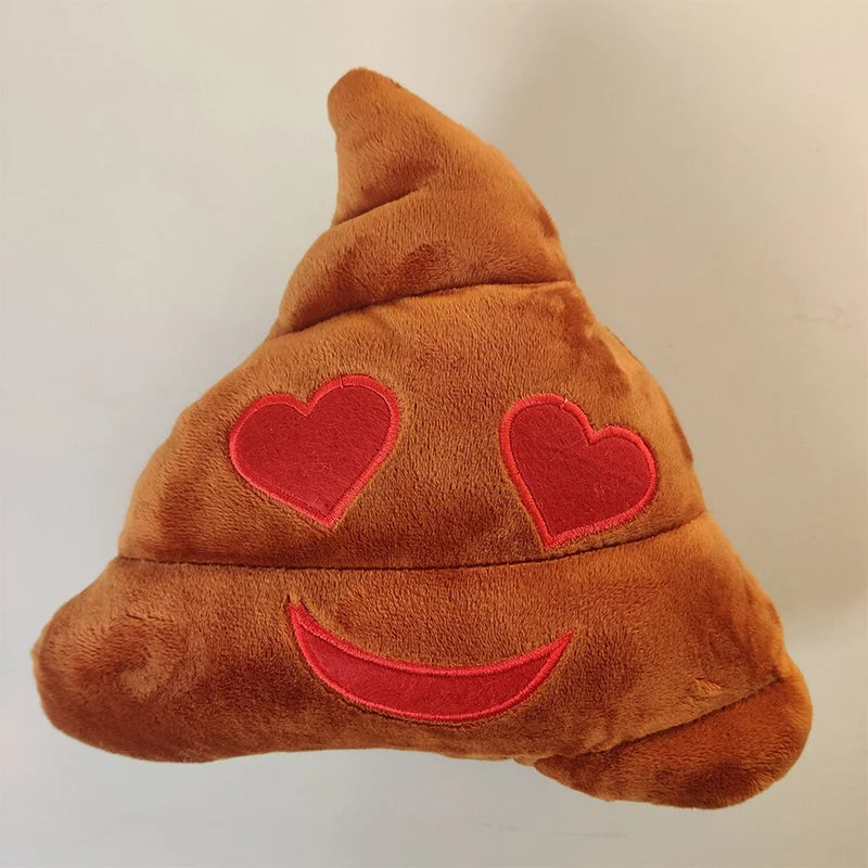 Funny Poop Plush Pillow – Soft Novelty Toy