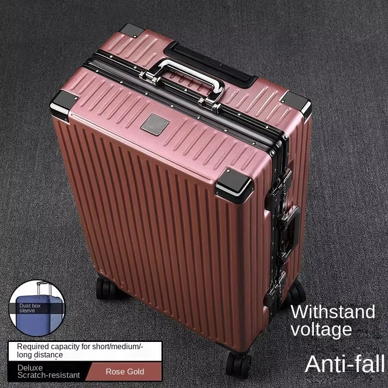 Valise en Aluminium Durable avec Serrure de Sécurité
