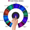 USB Music-Activated LED Projection Light with Flexible Neck
