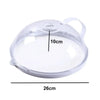 Transparent Microwave Splash Guard with Ergonomic Handle
