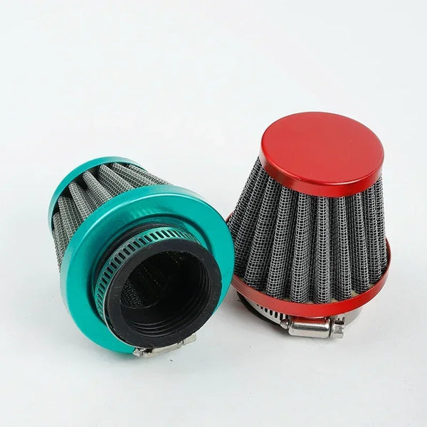 Universal Motorcycle Air Filter with Adjustable Clamp