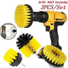 Cordless Drill Scrubber Brush Kit (3-Piece Set)