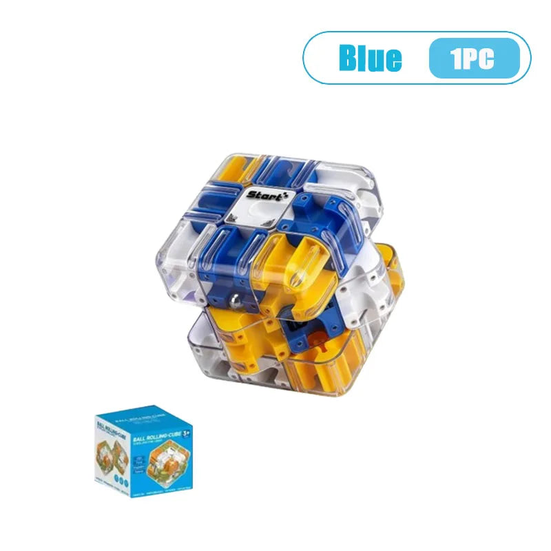 3D Ball Maze Puzzle Cube – Brain Teaser & Stress Relief Toy