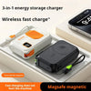 Rugged 20,000mAh Power Bank with Wireless Charging