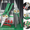 8-in-1 Multifunctional Wire Stripping Pliers with Electrical Test Function
