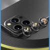 Titanium Camera Lens Protector with Tempered Glass for iPhone 16 Pro Max, 15, 14, 13, 12 & Mini