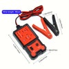 Universal Automotive Relay Tester with Battery Clamp