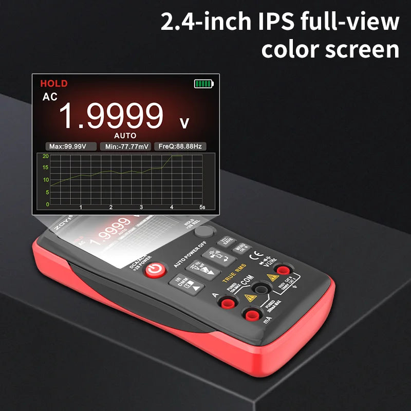 2-in-1 Thermal Imager and Multimeter for Electrical Diagnostics