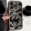 Camouflage Silicone Phone Case with Shock-Absorbing Protection