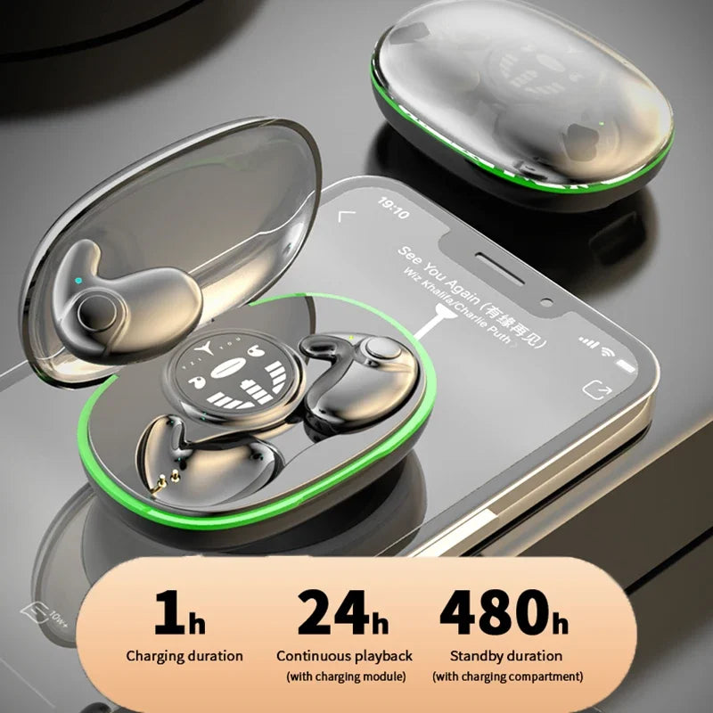Ultra-Slim Sleep Earbuds with Active Noise Cancellation
