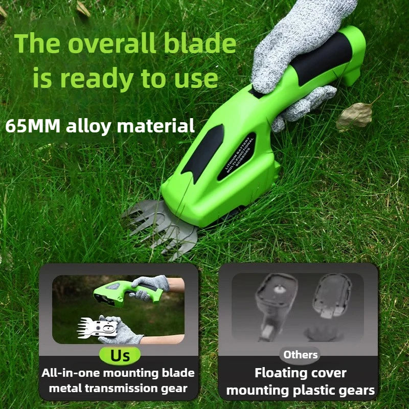 Cordless 2-in-1 Hedge & Grass Trimmer