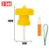 Yellow Plastic Fruit Fly Trap for Garden and Orchard