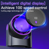 Bladeless Desktop Circulating Fan with 100 Speed Settings