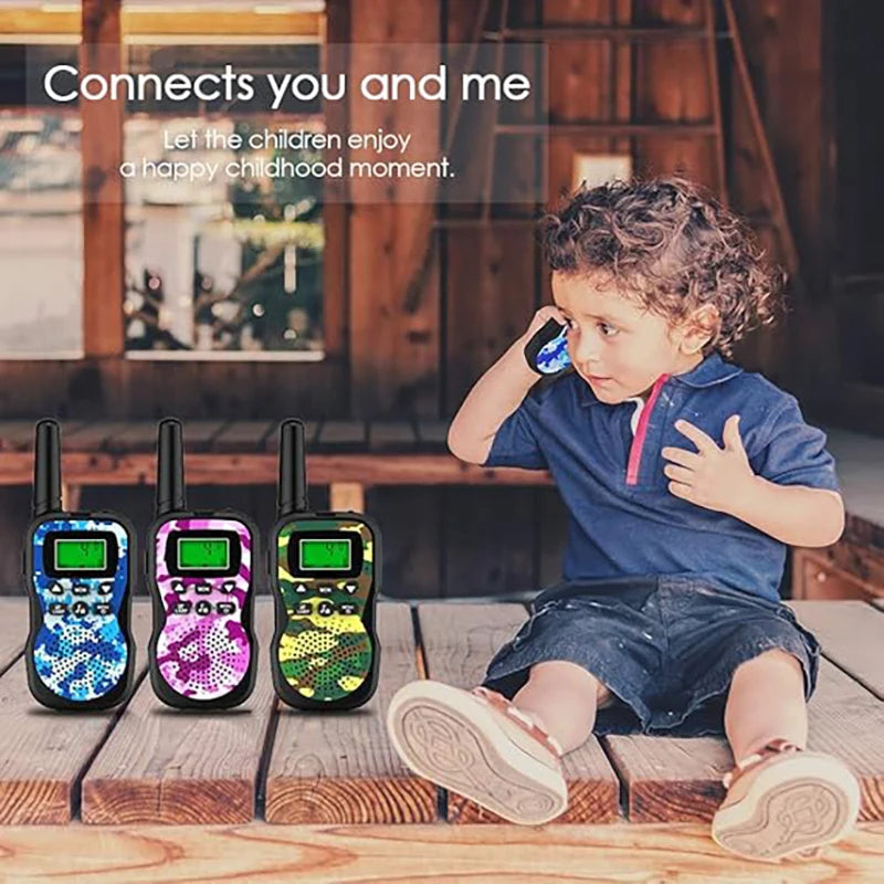 Walkie Talkies para Niños (Pack de 3)