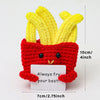 Handmade Crochet Amigurumi Doll with Love and Encouragement