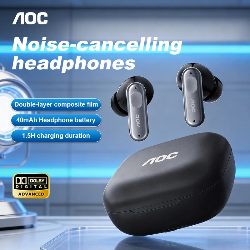ANC Wireless Earbuds with Gaming Mode