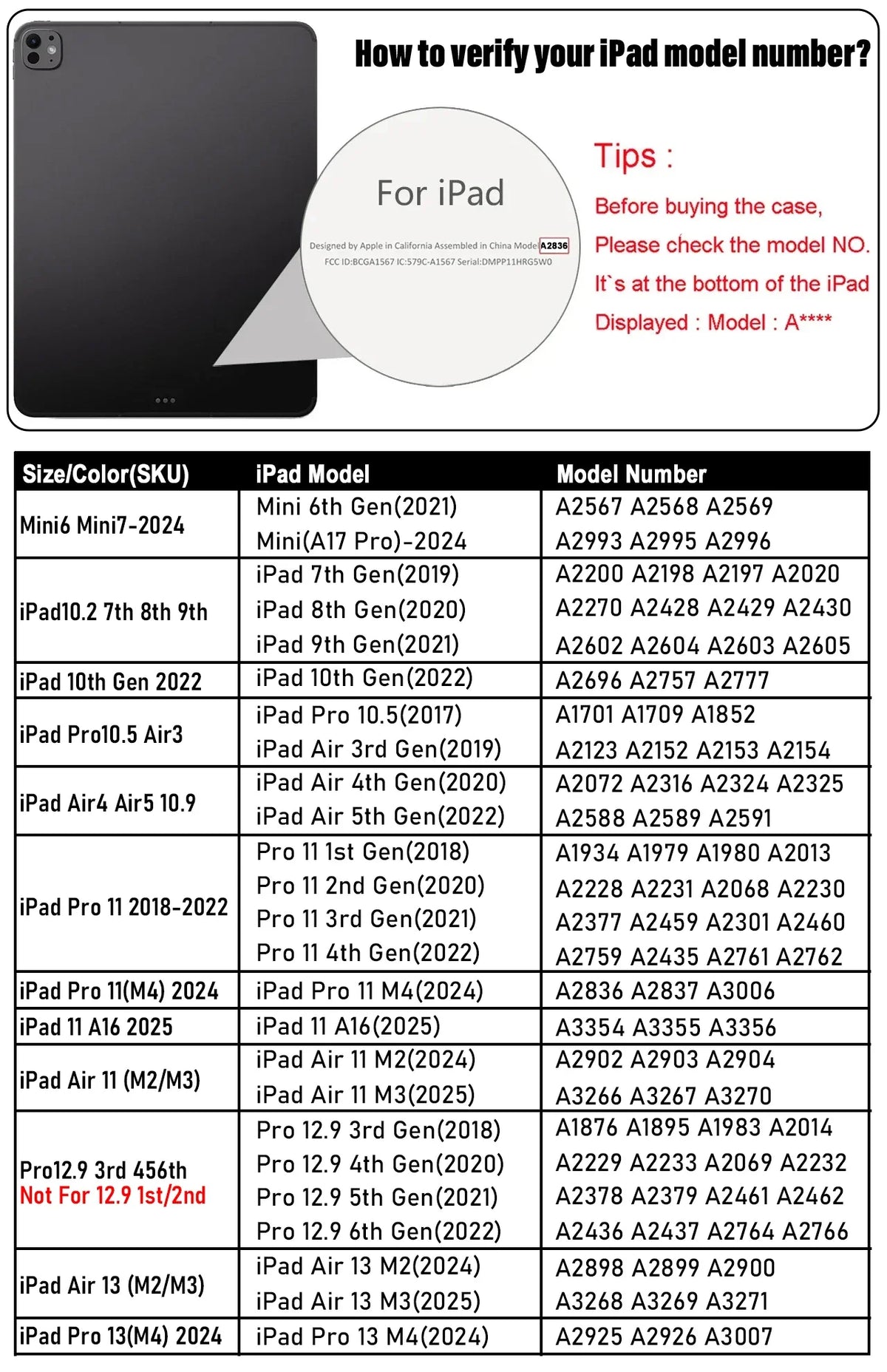 360° Rotating Keyboard Case for iPad with Magnetic Stand