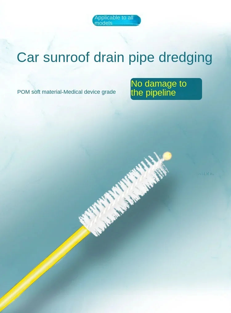 Car Drain Hose Unclogger Cleaning Brush (2m)