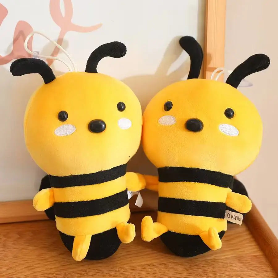 Adorable Handmade Bee Plush Toy – Soft Cuddly Companion