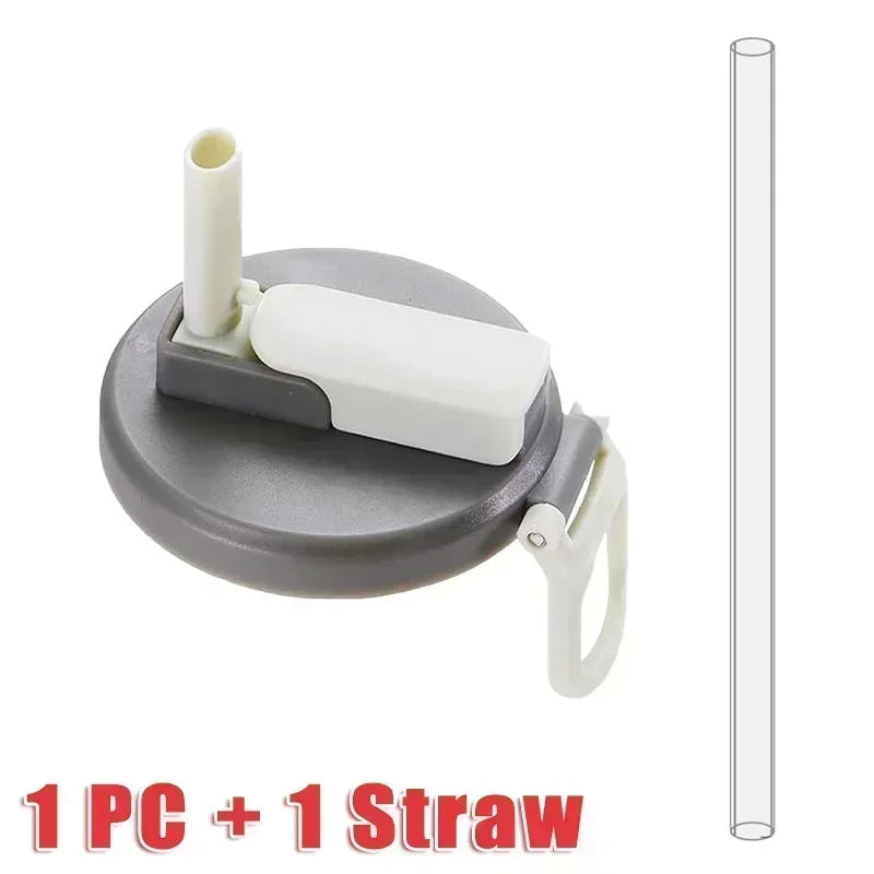 Silicone Soda Can Covers with Straws
