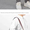Retro PU Leather Weekender Duffel Bag with Adjustable Shoulder Strap