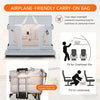 Spacious Travel Duffel Bag with Shoe Compartment