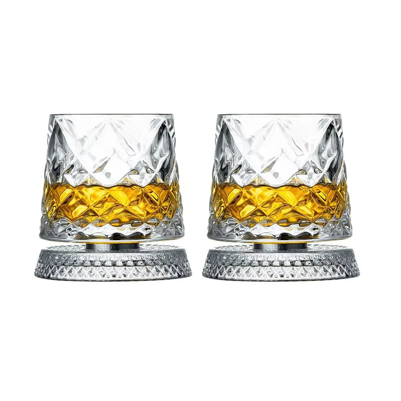 Copas de Whisky Giratorias (Juego de 2)