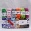 Milk Cotton Yarn Crochet Kit with Hooks & Markers