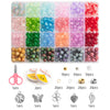 28-Color Glass Bead Jewelry Making Kit