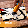 Cordless Carpet Trimmer with Shearing Guide