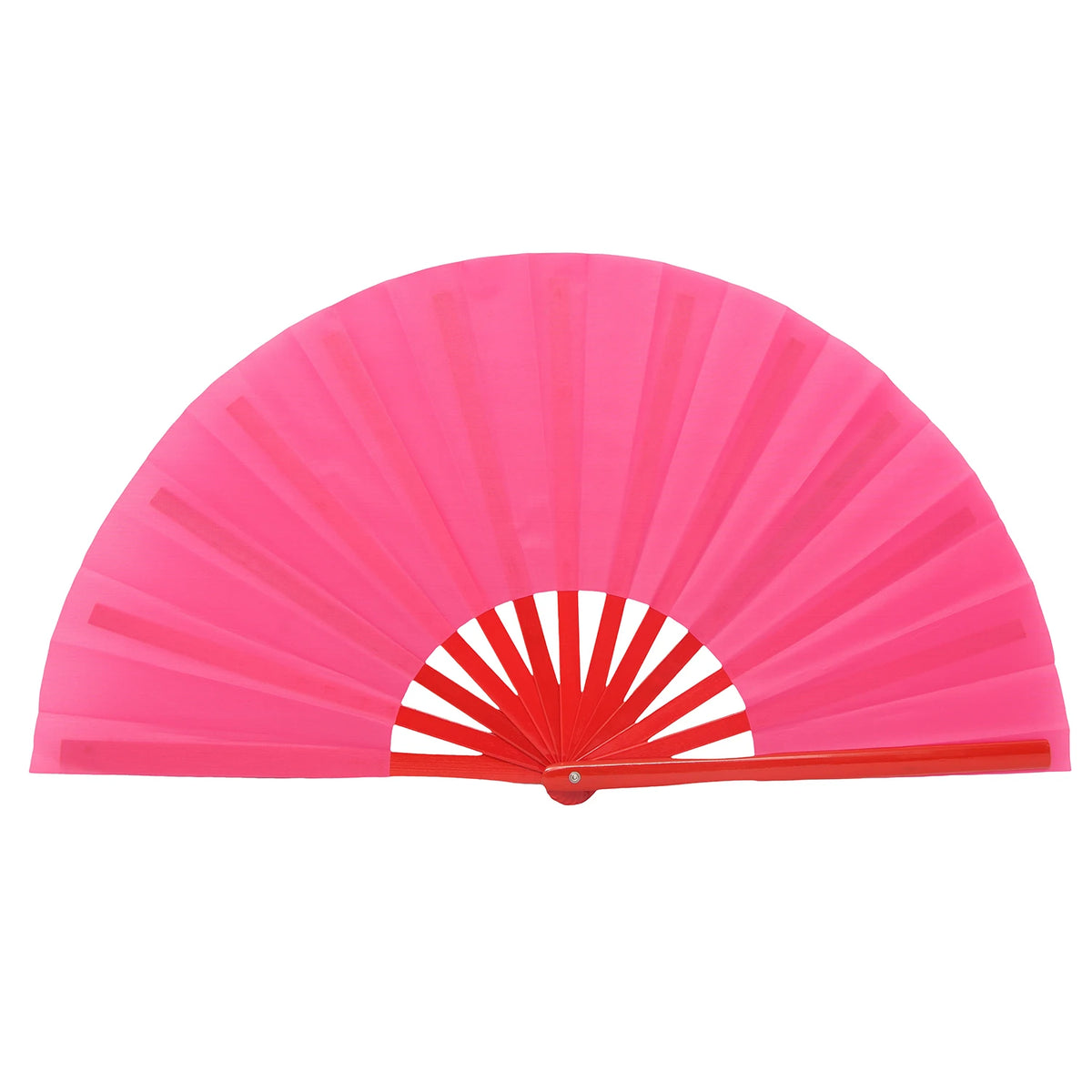 Traditional Bamboo Tai Chi Performance Fan with Protective Cover