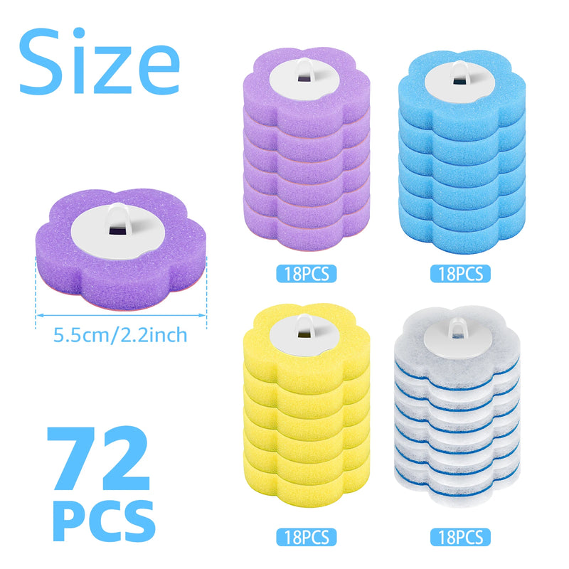 Disposable Toilet Brush Refill Heads